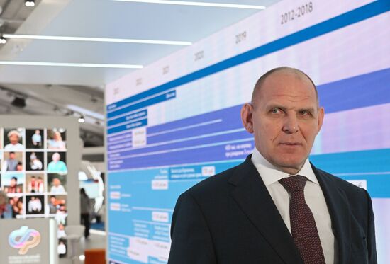 Meeting with Alexander Karelin