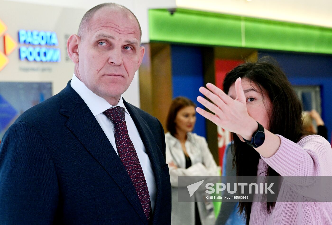 Meeting with Alexander Karelin