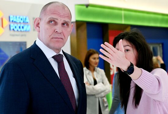 Meeting with Alexander Karelin