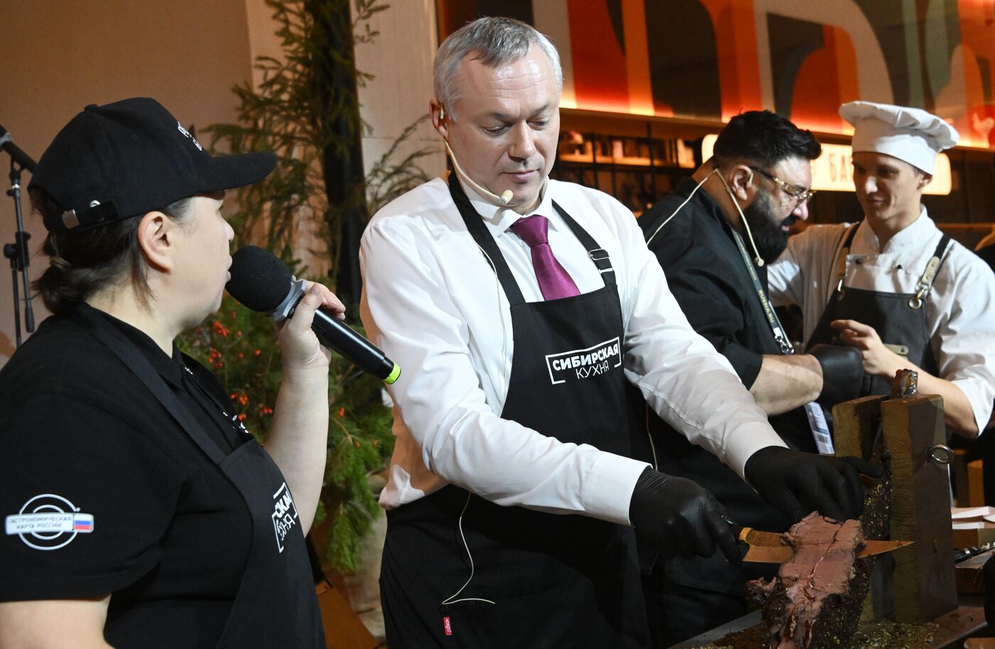 RUSSIA EXPO. In Siberia, You Eat, a festival of Siberian cuisine
