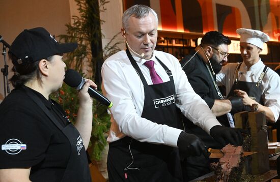 RUSSIA EXPO. In Siberia, You Eat, a festival of Siberian cuisine
