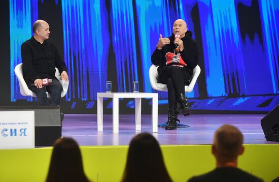 RUSSIA EXPO. Inexplicably, Yet the Fact: Metaphysics of the Future. Meeting with Sergei Druzhko