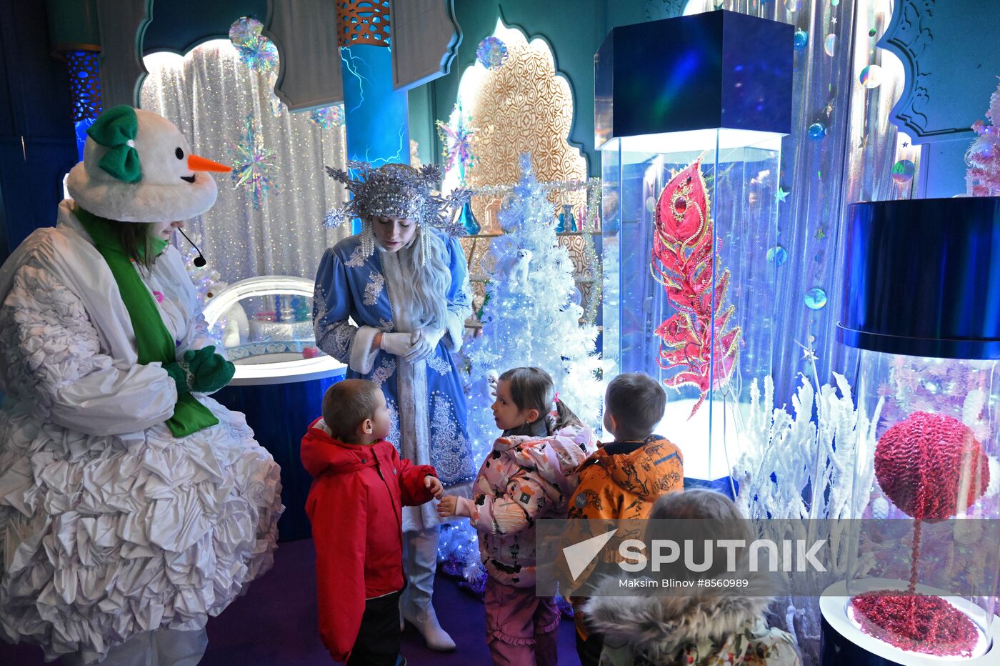 Russia Father Frost Birthday Celebration