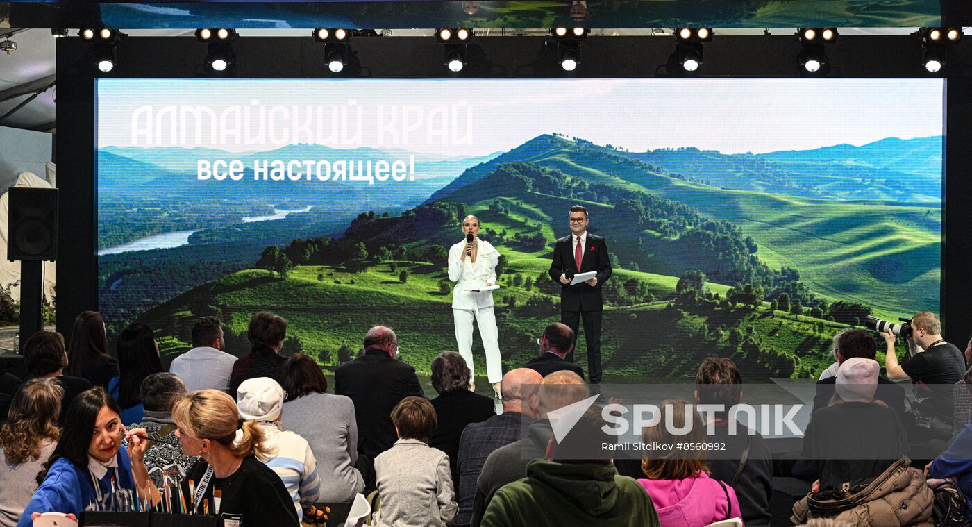 RUSSIA EXPO. Day of the Altai Territory