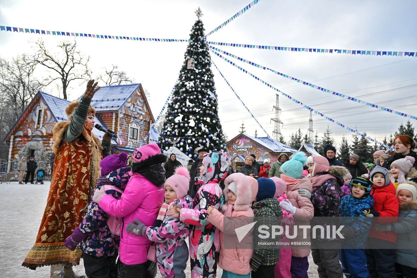 Russia Father Frost Birthday Celebration