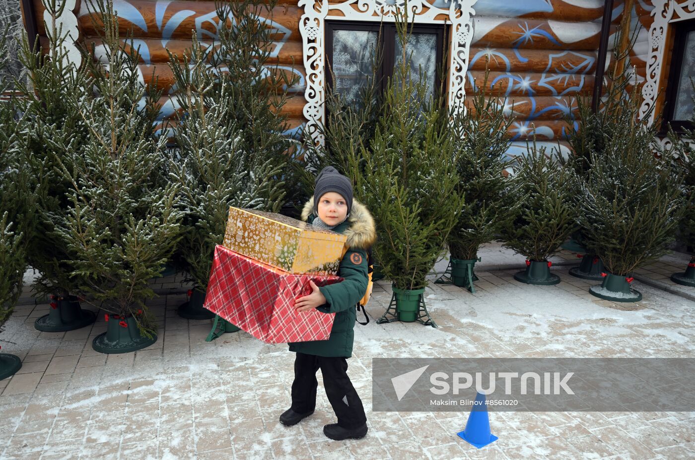 Russia Father Frost Birthday Celebration