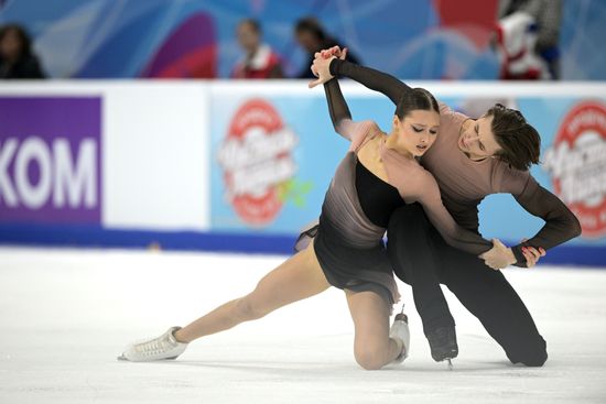 Russia Figure Skating Grand Prix Ice Dance
