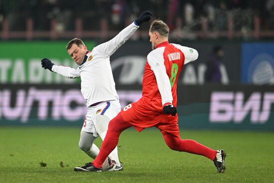 Russia Soccer Retro Match Lokomotiv - CSKA