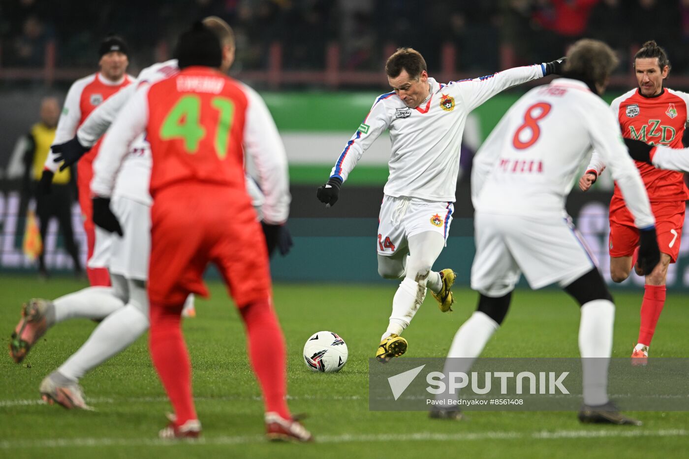 Russia Soccer Retro Match Lokomotiv - CSKA