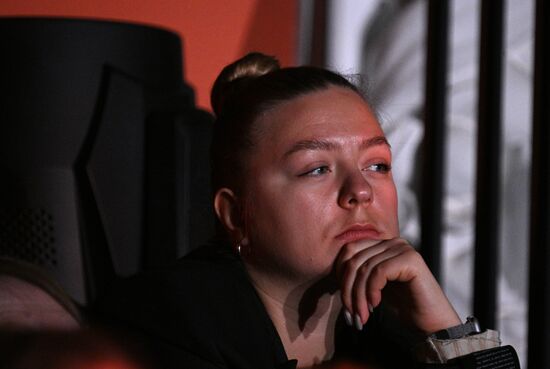 The International RUSSIA EXPO forum and exhibition. Pavilion 58 (The Slovo Museum of Slavic Literature). Location: Russia, Moscow. Author: Ramil Sitdikov/Sputnik. RUSSIA EXPO. Concert: The Real Ones