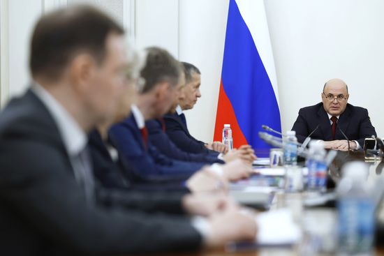 Russia Mishustin Deputies