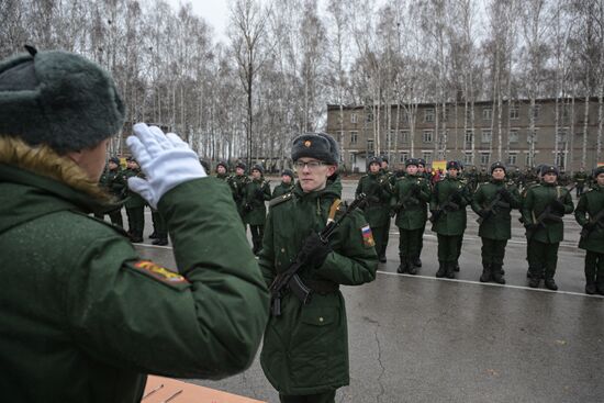 Russia Military Oath Day