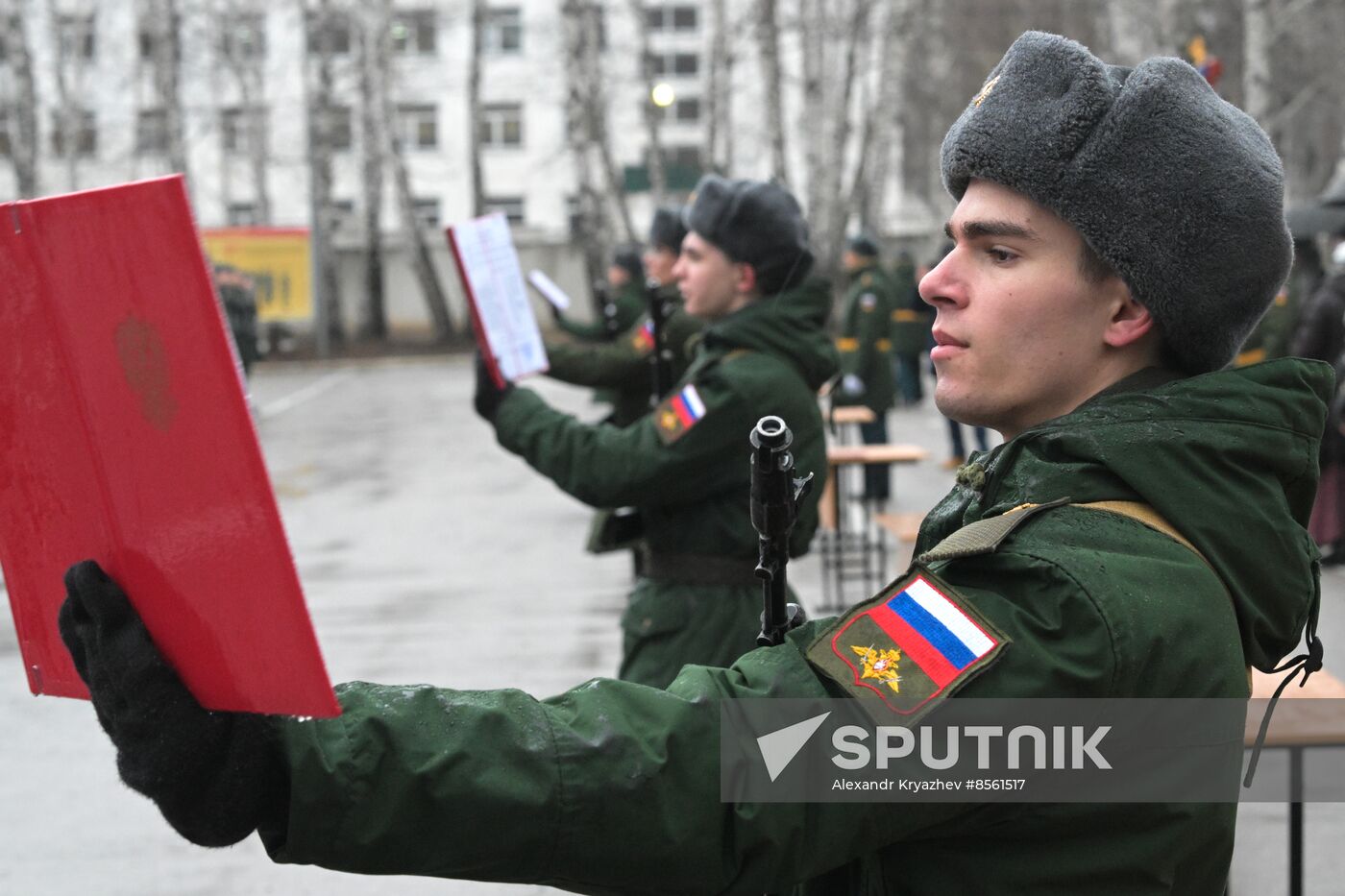 Russia Military Oath Day