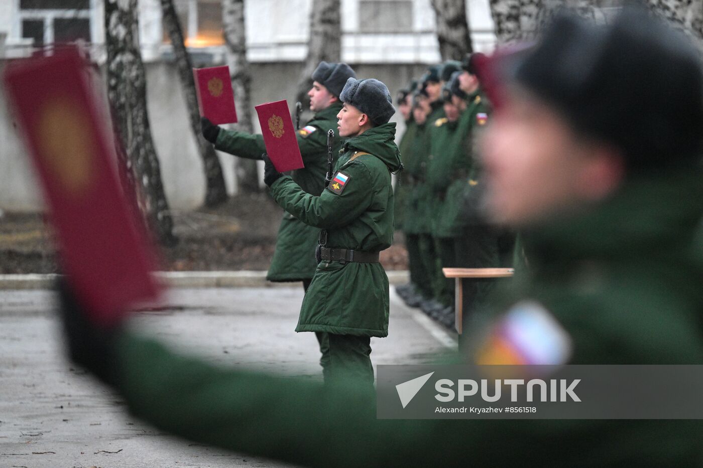 Russia Military Oath Day