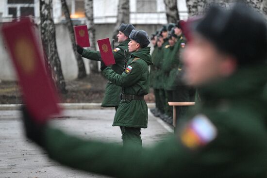 Russia Military Oath Day