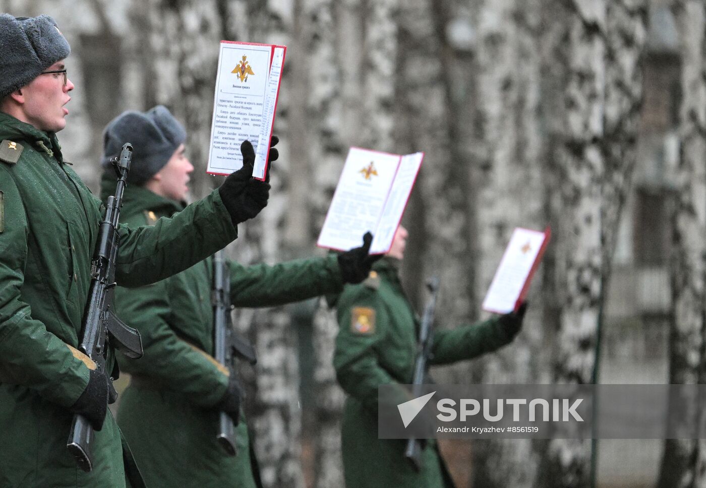 Russia Military Oath Day