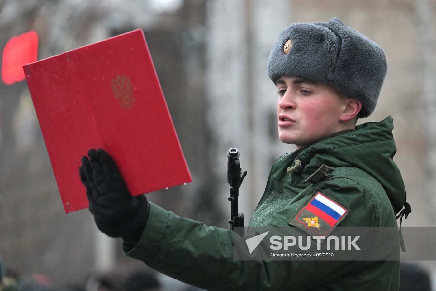 Russia Military Oath Day