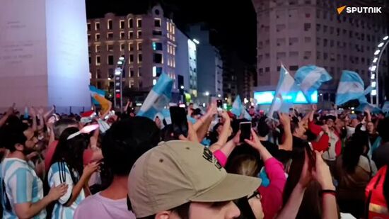 Argentines celebrate Javier Milei’s victory in the presidential election