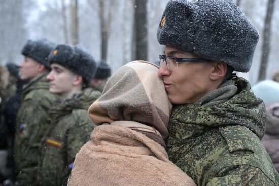 Russia Military Oath Day