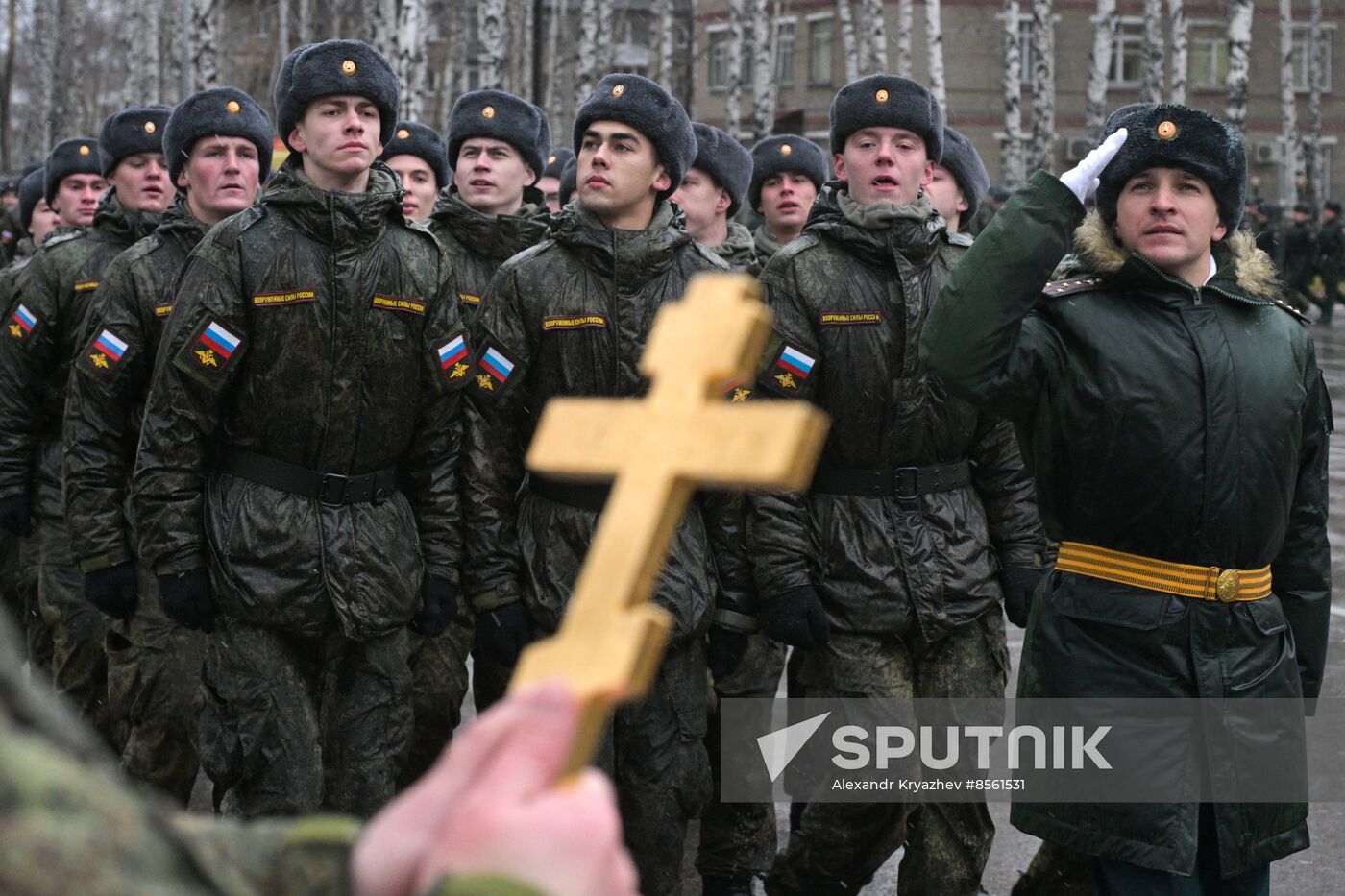 Russia Military Oath Day