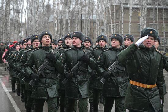 Russia Military Oath Day