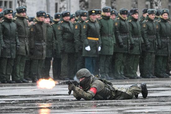 Russia Military Oath Day