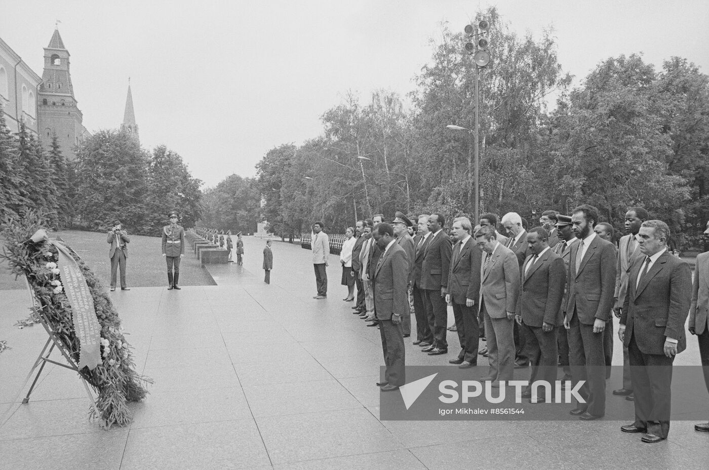 Delegation of Mozambique visits USSR