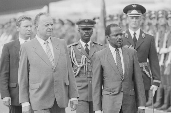 Delegation of Mozambique visits USSR