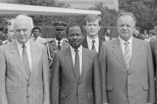 Delegation of Mozambique visits USSR