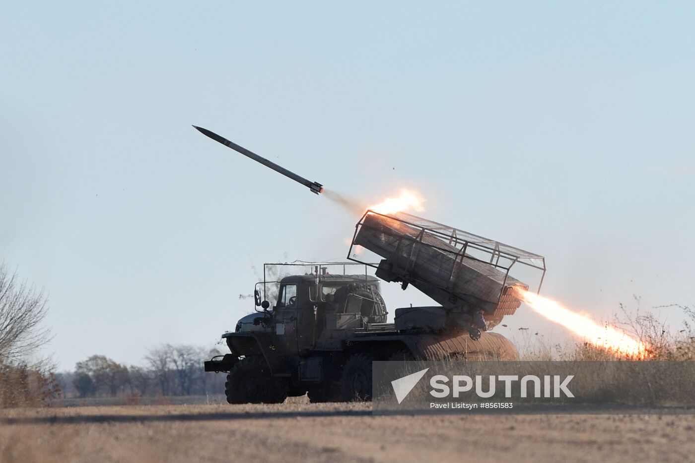 Russia Ukraine Military Operation Rocket Launchers