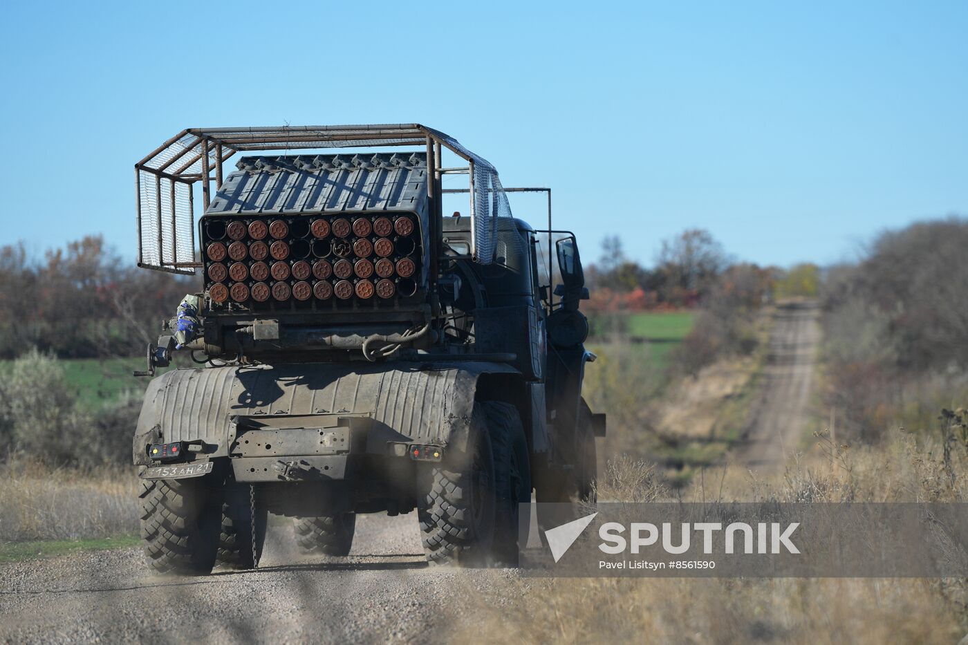 Russia Ukraine Military Operation Rocket Launchers