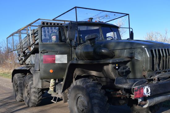 Russia Ukraine Military Operation Rocket Launchers