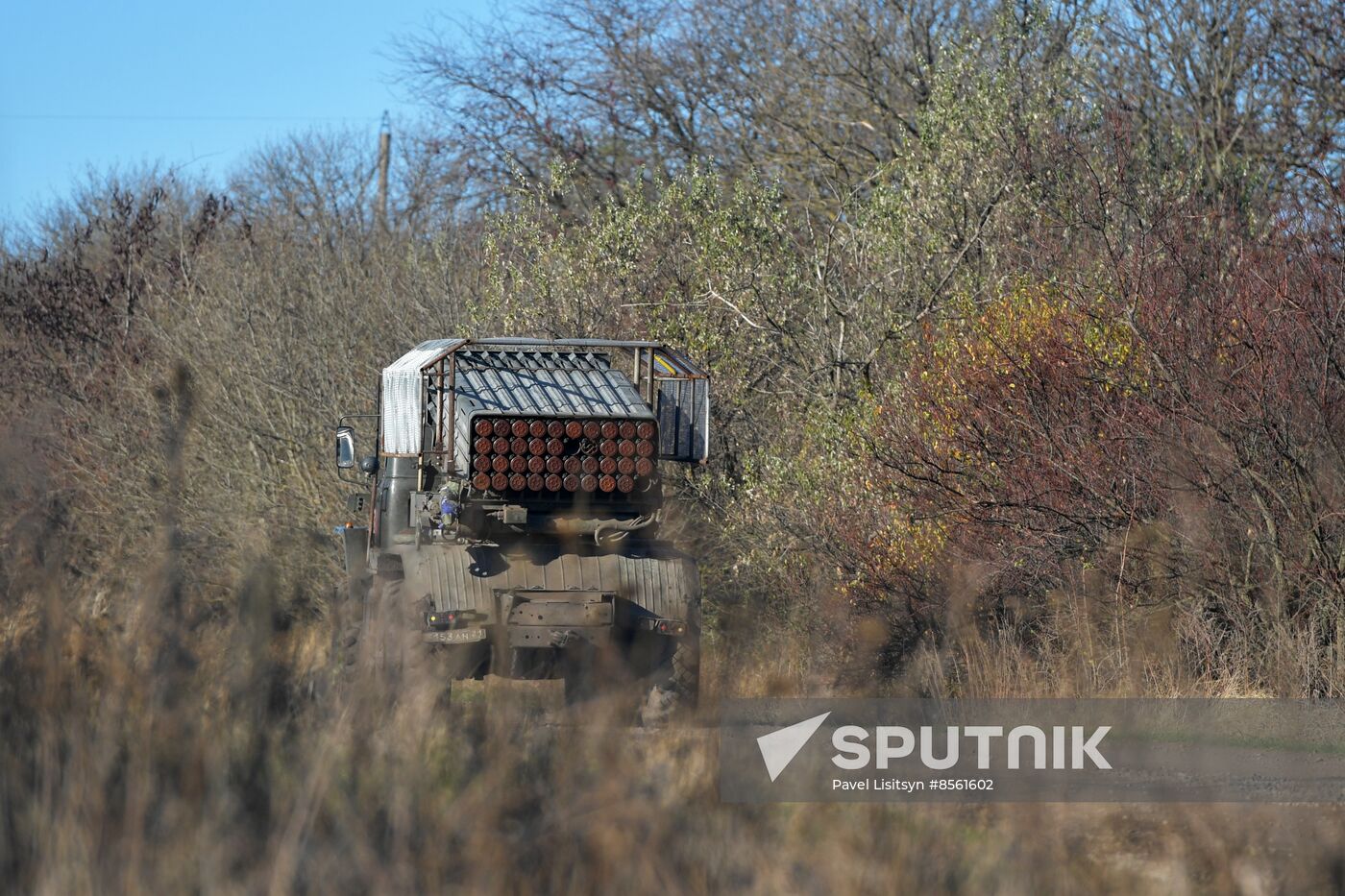 Russia Ukraine Military Operation Rocket Launchers