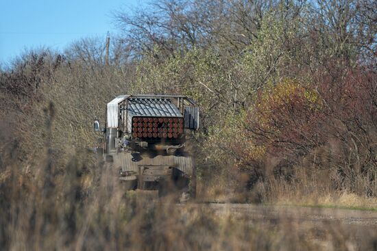 Russia Ukraine Military Operation Rocket Launchers
