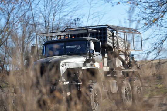 Russia Ukraine Military Operation Rocket Launchers