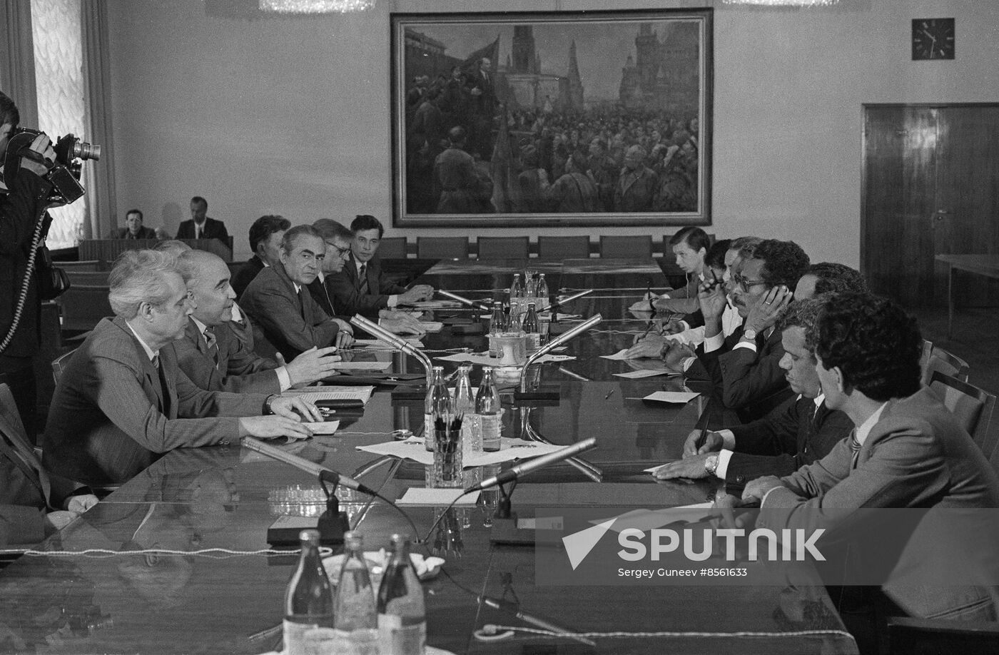 Yemen delegation visits USSR