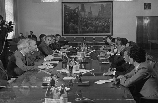 Yemen delegation visits USSR