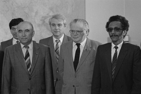 Yemen delegation visits USSR