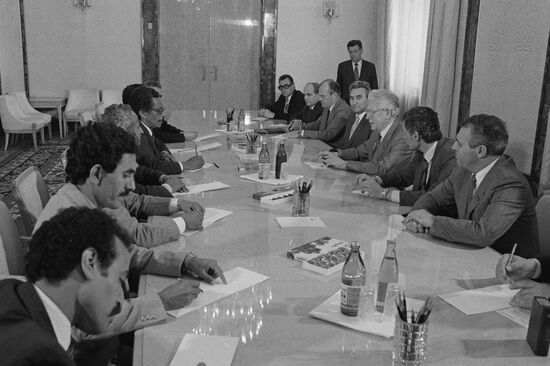 Yemen delegation visits USSR