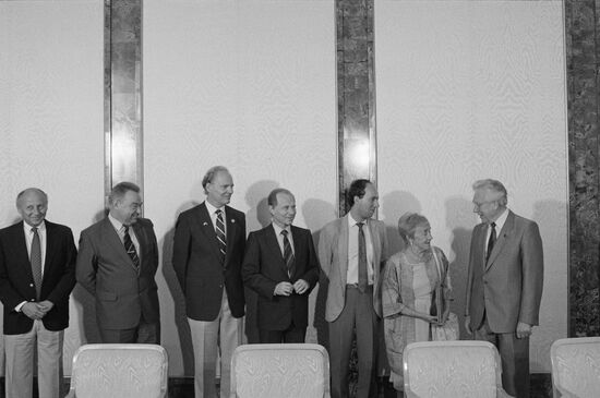 Soviet-American Peace Cruise on Volga