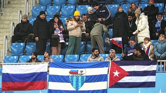 Russia Soccer Friendly Russia - Cuba