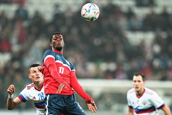 Russia Soccer Friendly Russia - Cuba