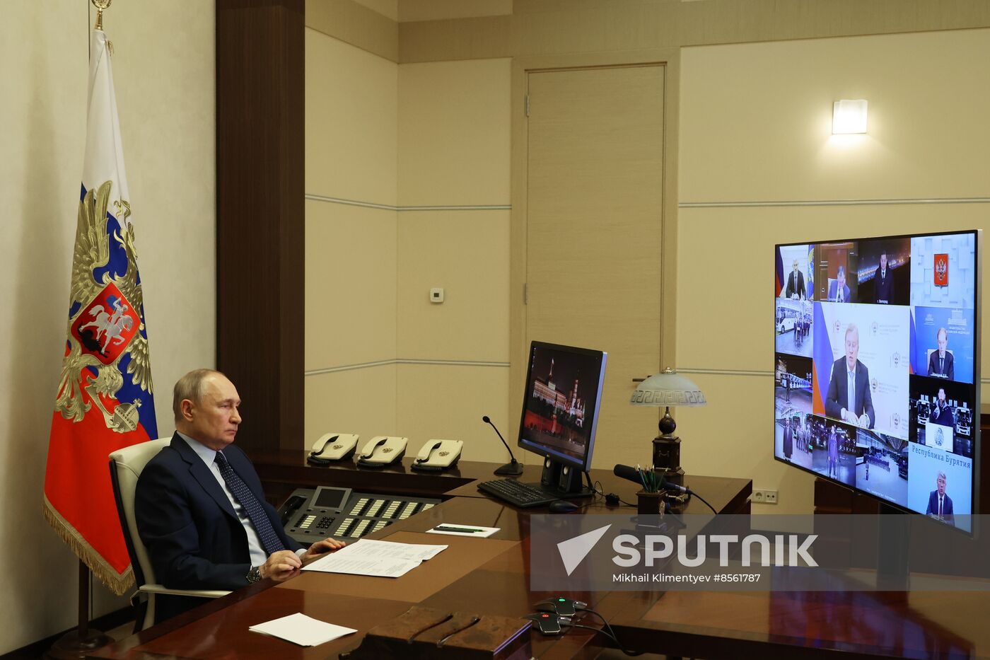 Russia Putin Public Transport