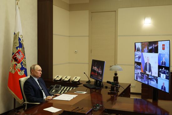 Russia Putin Public Transport