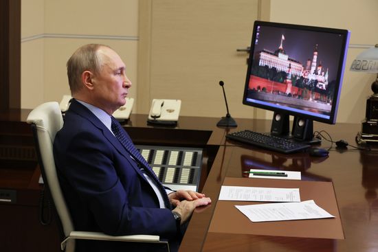 Russia Putin Public Transport