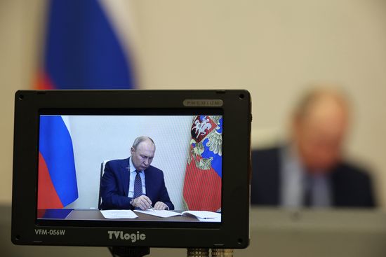 Russia Putin Public Transport