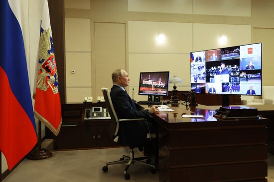 Russia Putin Public Transport