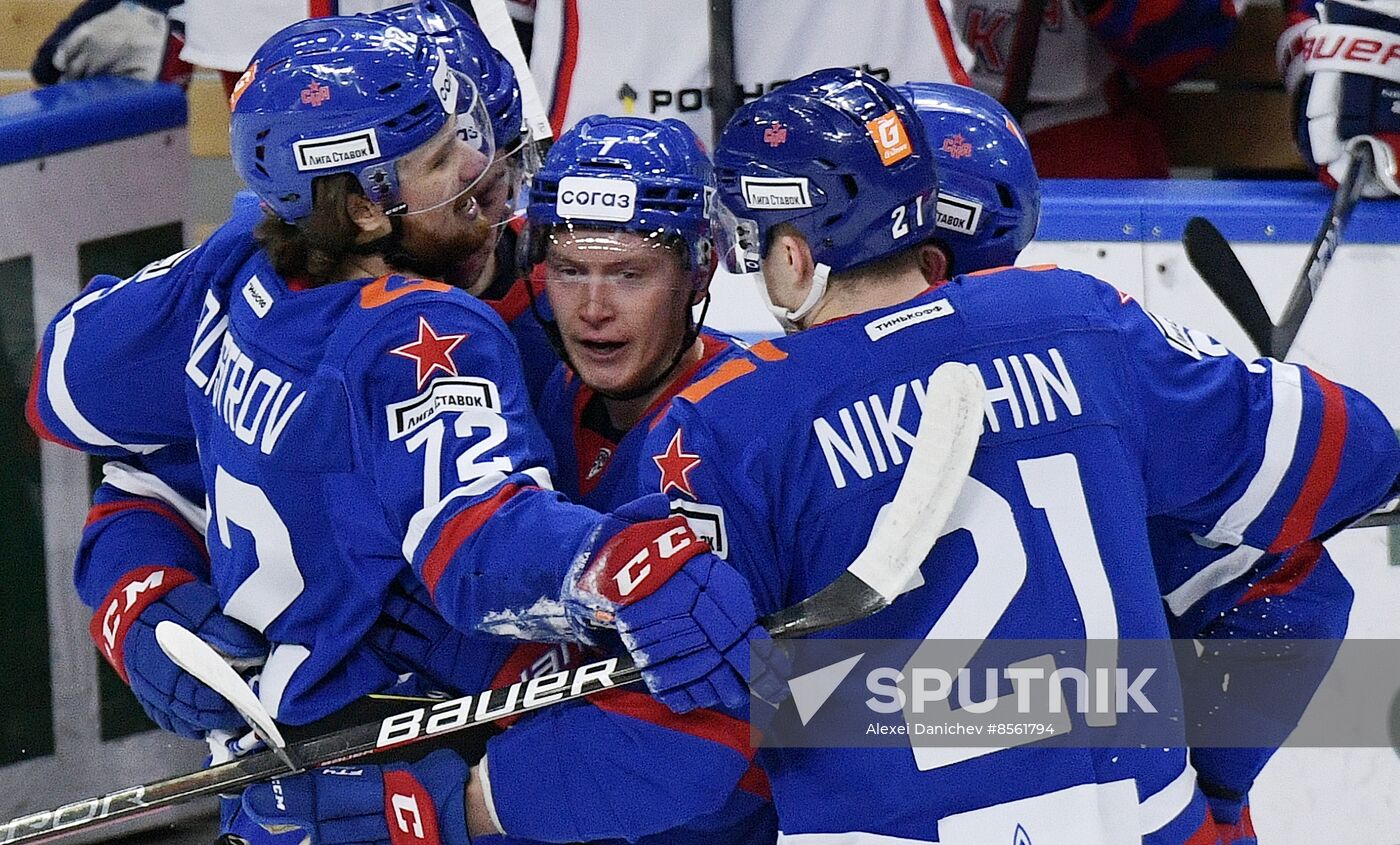 Russia Ice Hockey Kontinental League SKA - CSKA