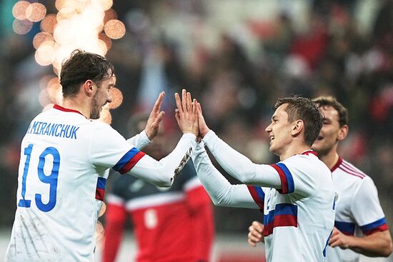 Russia Soccer Friendly Russia - Cuba