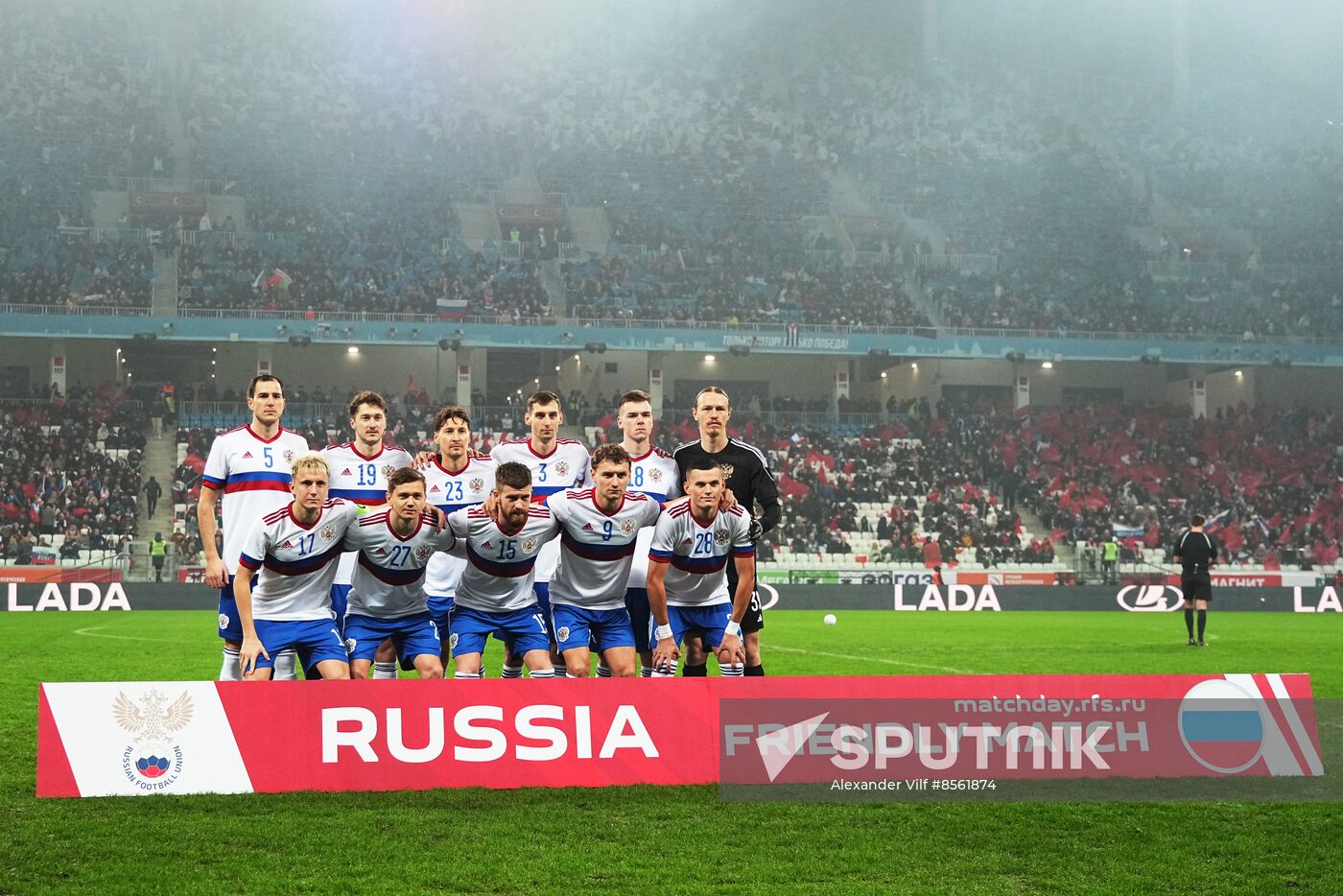 Russia Soccer Friendly Russia - Cuba